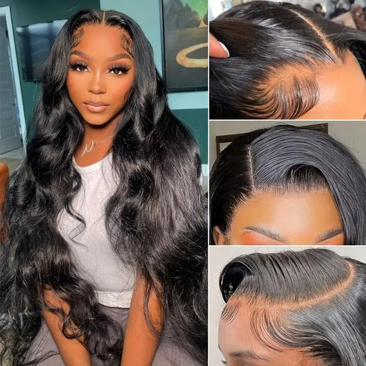 Long Body Wave Front Lace Synthetic Wig