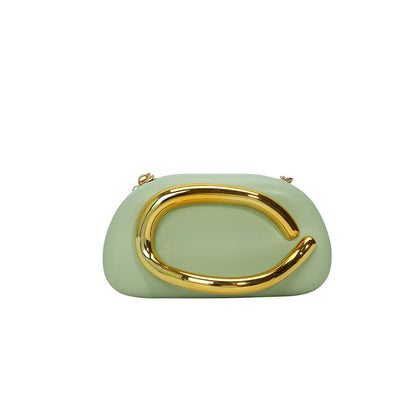 Elegant Chain Strap Clutch Bag