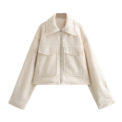 Chic and casual short jacket