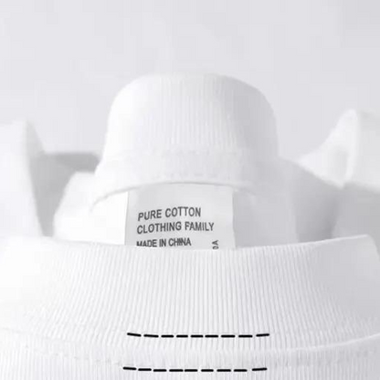 Heavyweight Pure Cotton Short Sleeve T-Shirt