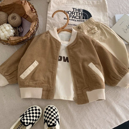 Corduroy Baby's-Jongens Jacket