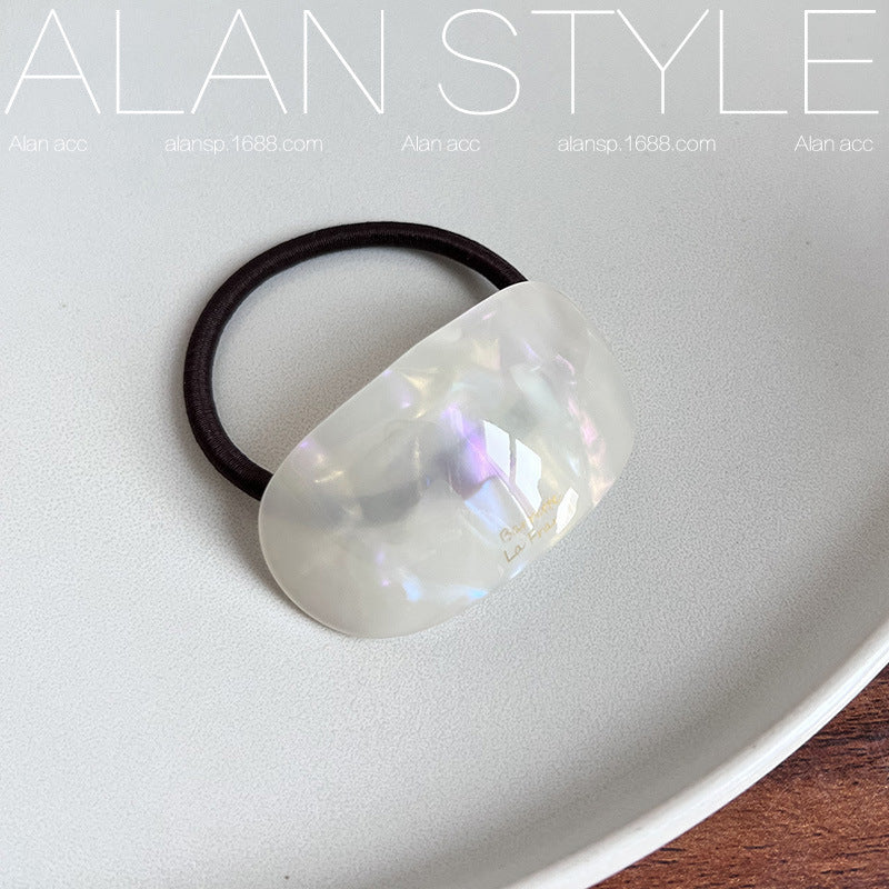 Ovale acetaat haarband