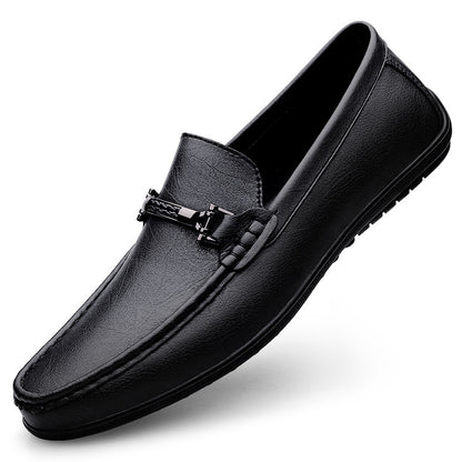 Men's Cowhide Leather Casual Shoes