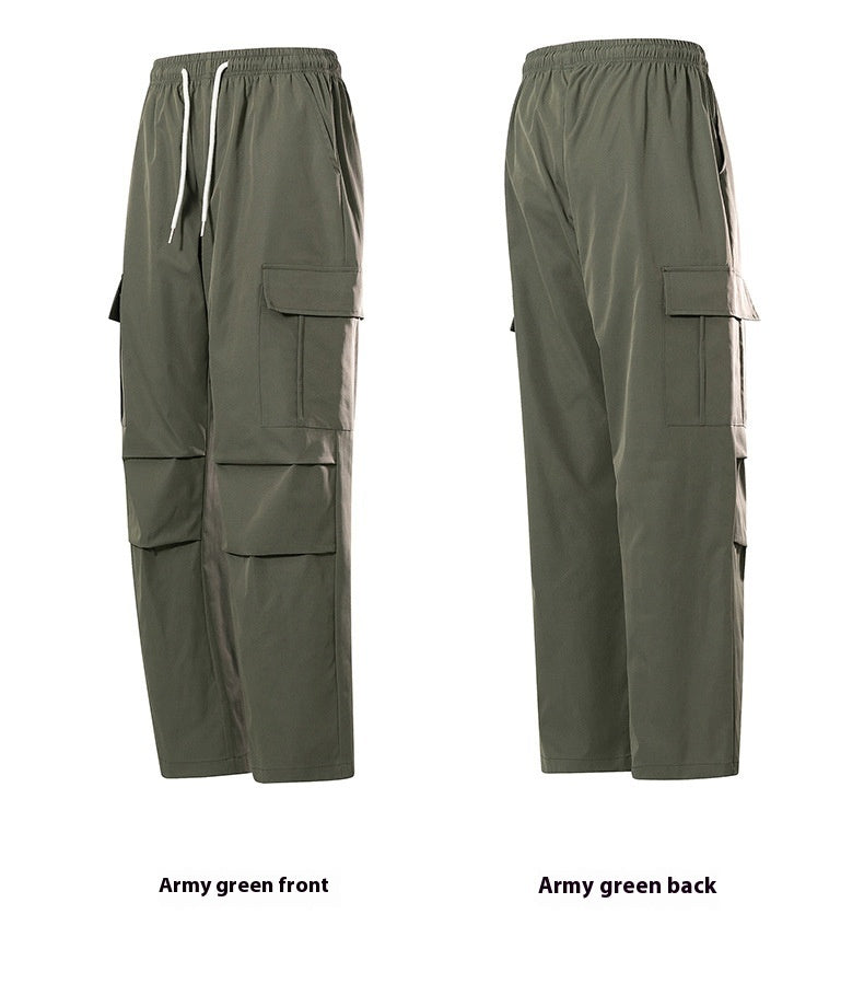 Dunne outdoor casual cargo broek