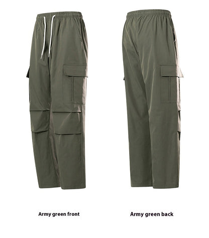 Dunne outdoor casual cargo broek