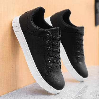 Modieuze veelzijdige casual heren PU sneakers met ronde neus