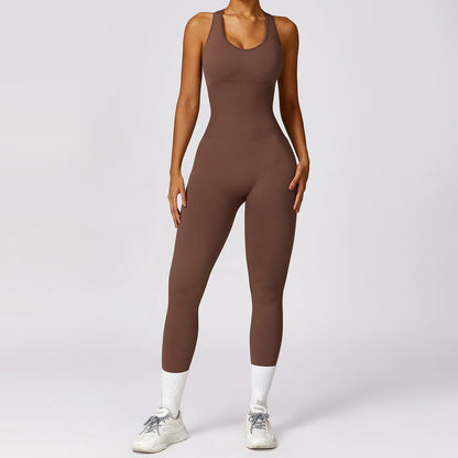 Seamless Yoga Fitness Jumpsuit