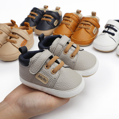 Baby Toddler Sports Shoes Soft Sole Breathable Velcro Walking Shoes