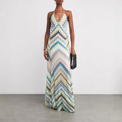 Floral Print Bodycon Dress Sleeveless Party Wear