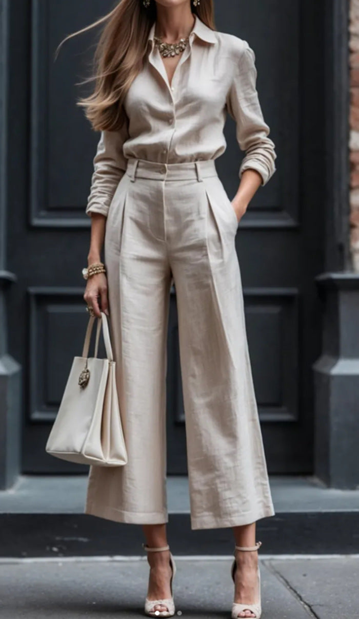 Elegant Women's Casual Suit Set