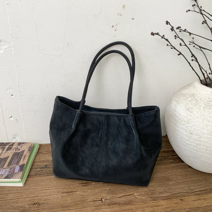 Retro Leopard Print Shoulder Bag