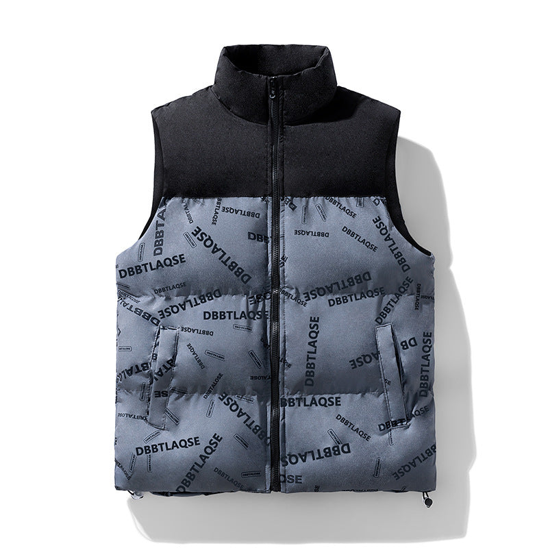 Heren gewatteerde mouwloze bodywarmer