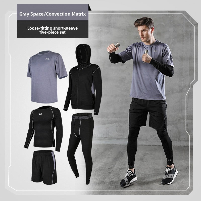 Men's Athletic Training Five-Piece Set