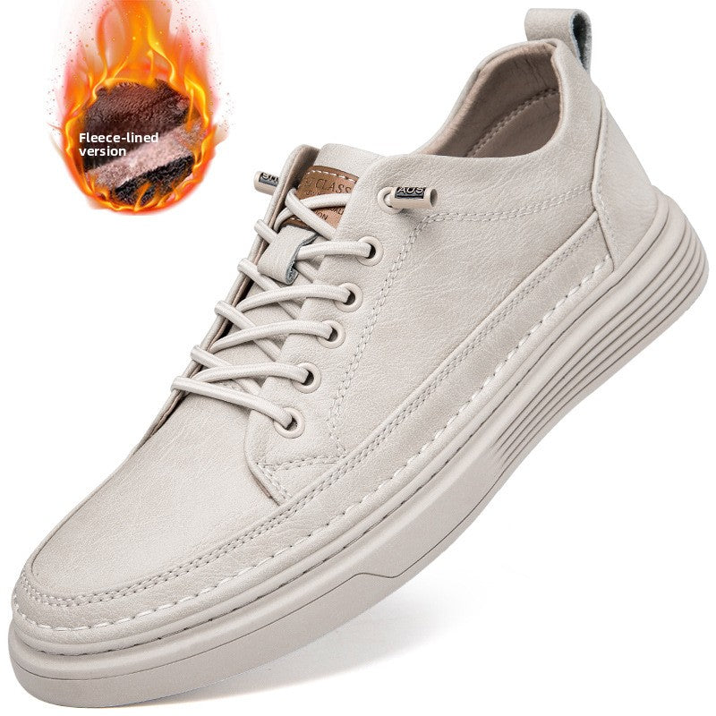 Mens Cowhide Casual Shoes
