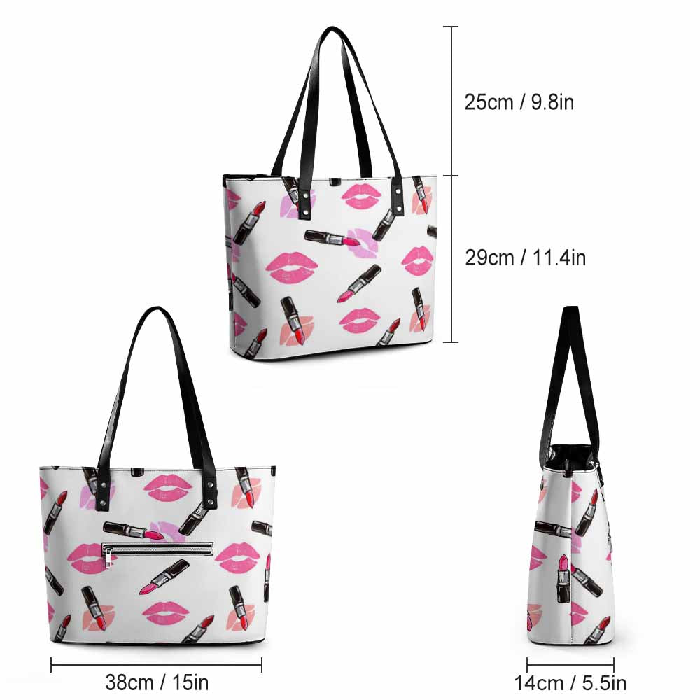 Leather lady's handbag