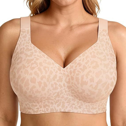 Wireless Seamless Support Bra for Women