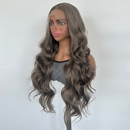 Front Lace Synthetic Wavy Hair Wigs