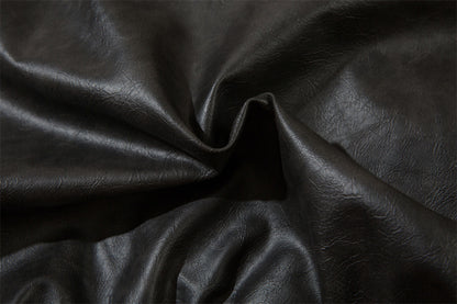 European And American Losse PU-leren unisex jas met geborduurde opdruk