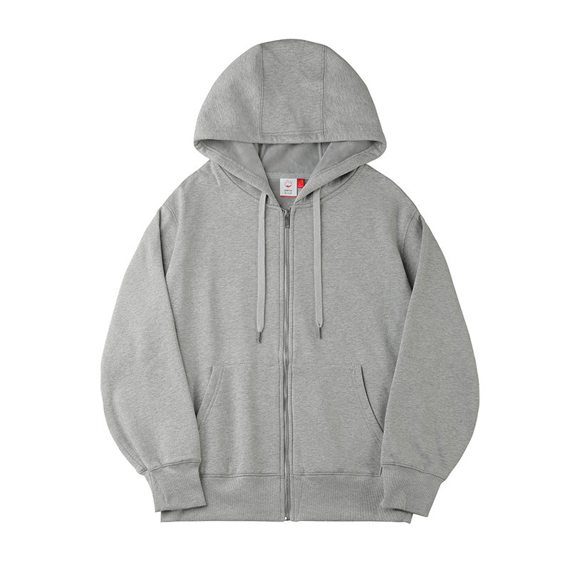Casual zip-up hoodie