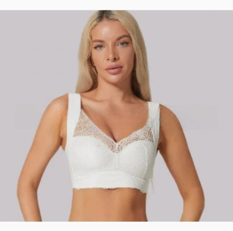 Womens Wirefree Lace Pushup Bra Plus Size