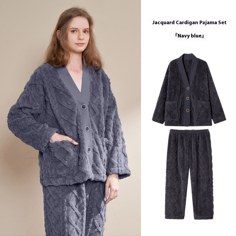 Warme fleece set dames