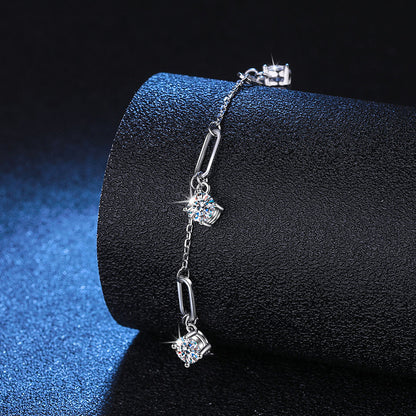 S925  1.5 karaat moissanite armband