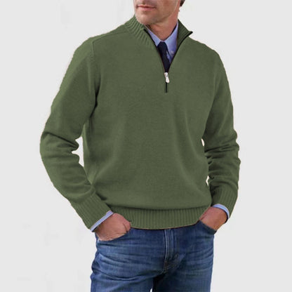 Mens Acrylic Knit Pullover Sweater