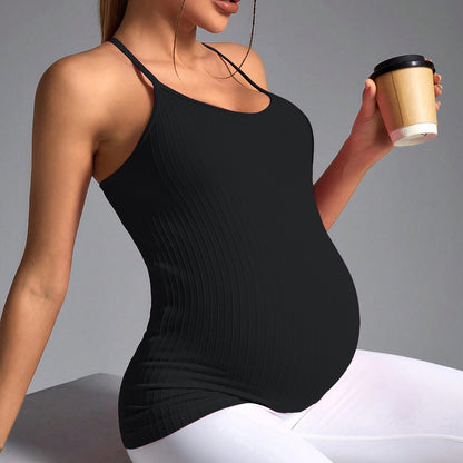 Seamless Yoga Top Maternity Sports Shirt