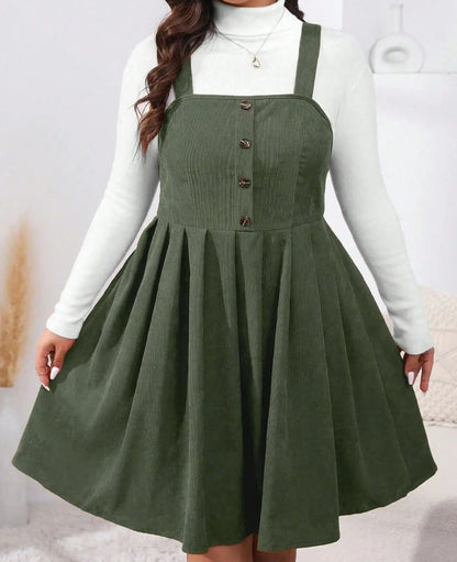 Plus Size Dames Jarreteljurk