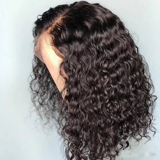 Synthetic Short Curly Lace Wig