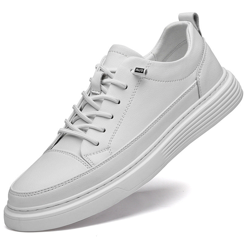 Men's Cowhide Leather Casual Slip-On Shoes