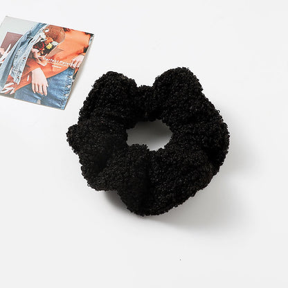 Herfst- en winter pluche dikke haarband