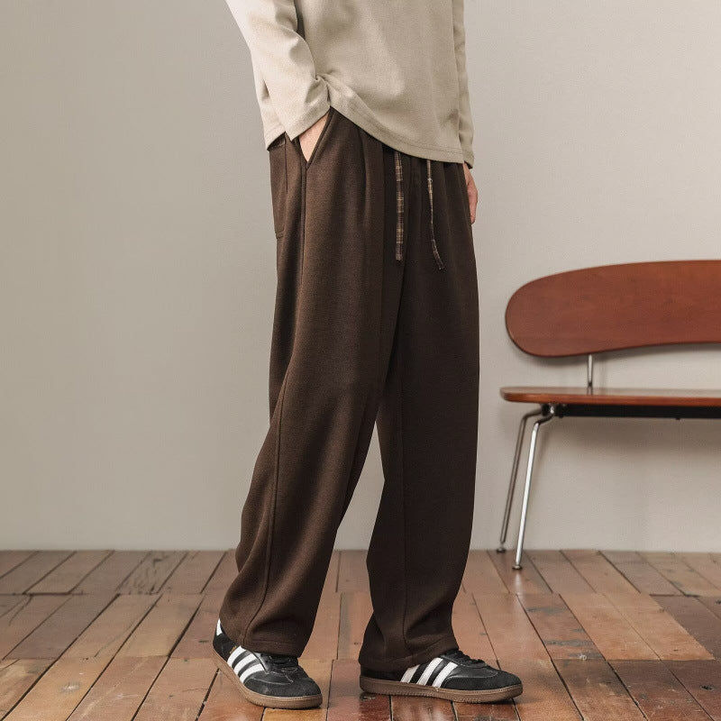 Loose Fit Wide Leg Casual Pants