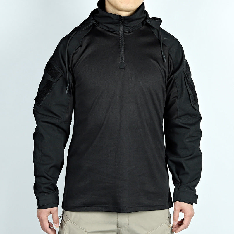 Long-sleeved men's loose tactical outdoor jacket