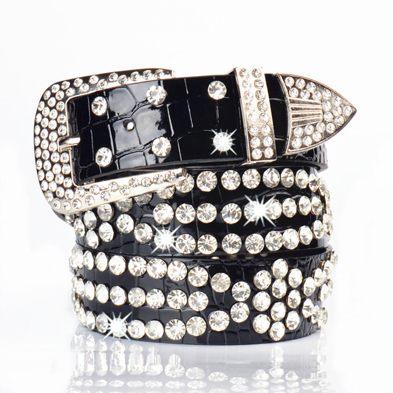 Rhinestone Decorative Waist Belt for Women