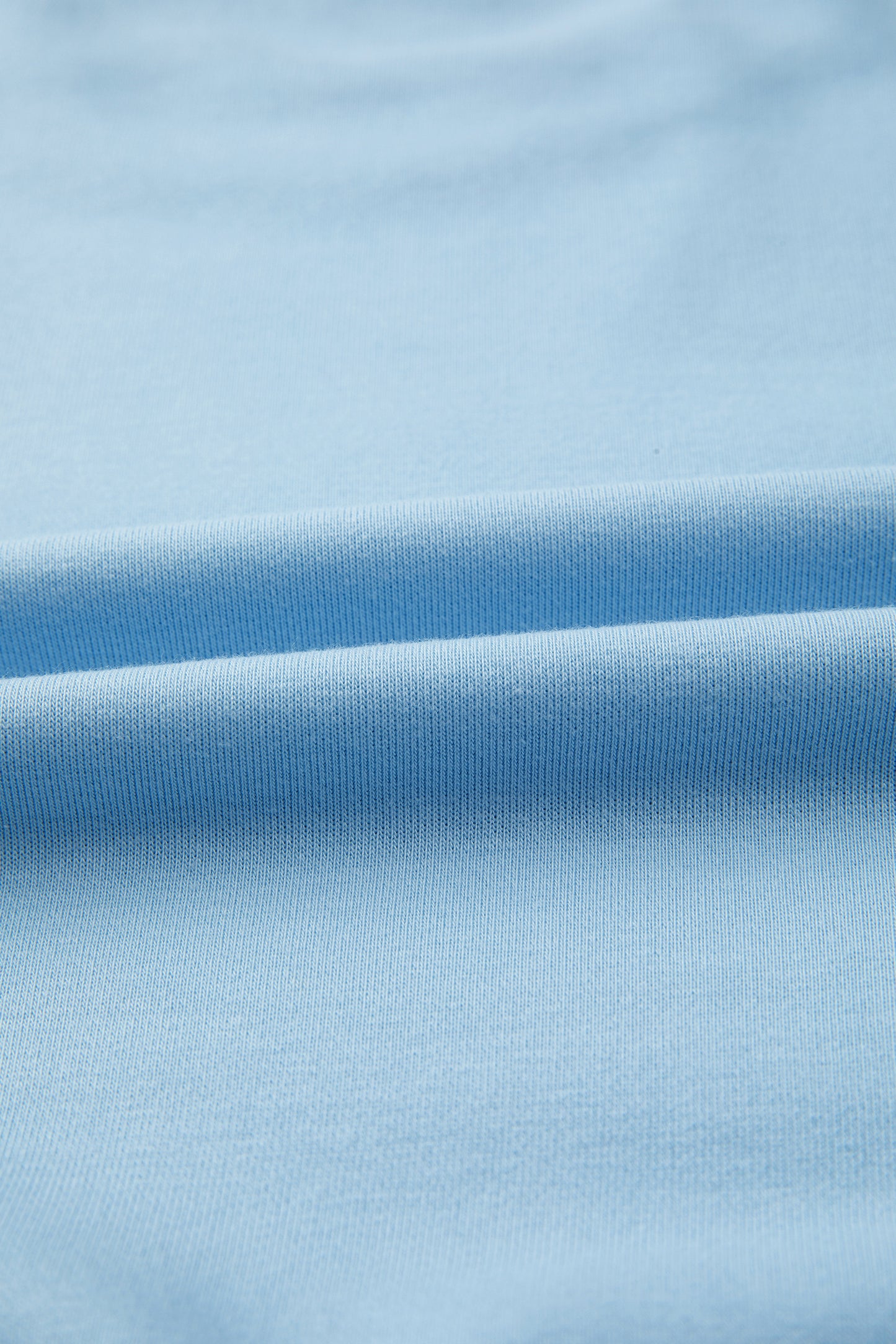Effen losvallend T-shirt en broek met trekkoord en wijde pijpen  2-delige set
