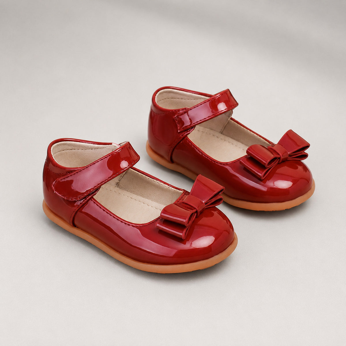Girls Bowknot Mary Jane Flat Shoes