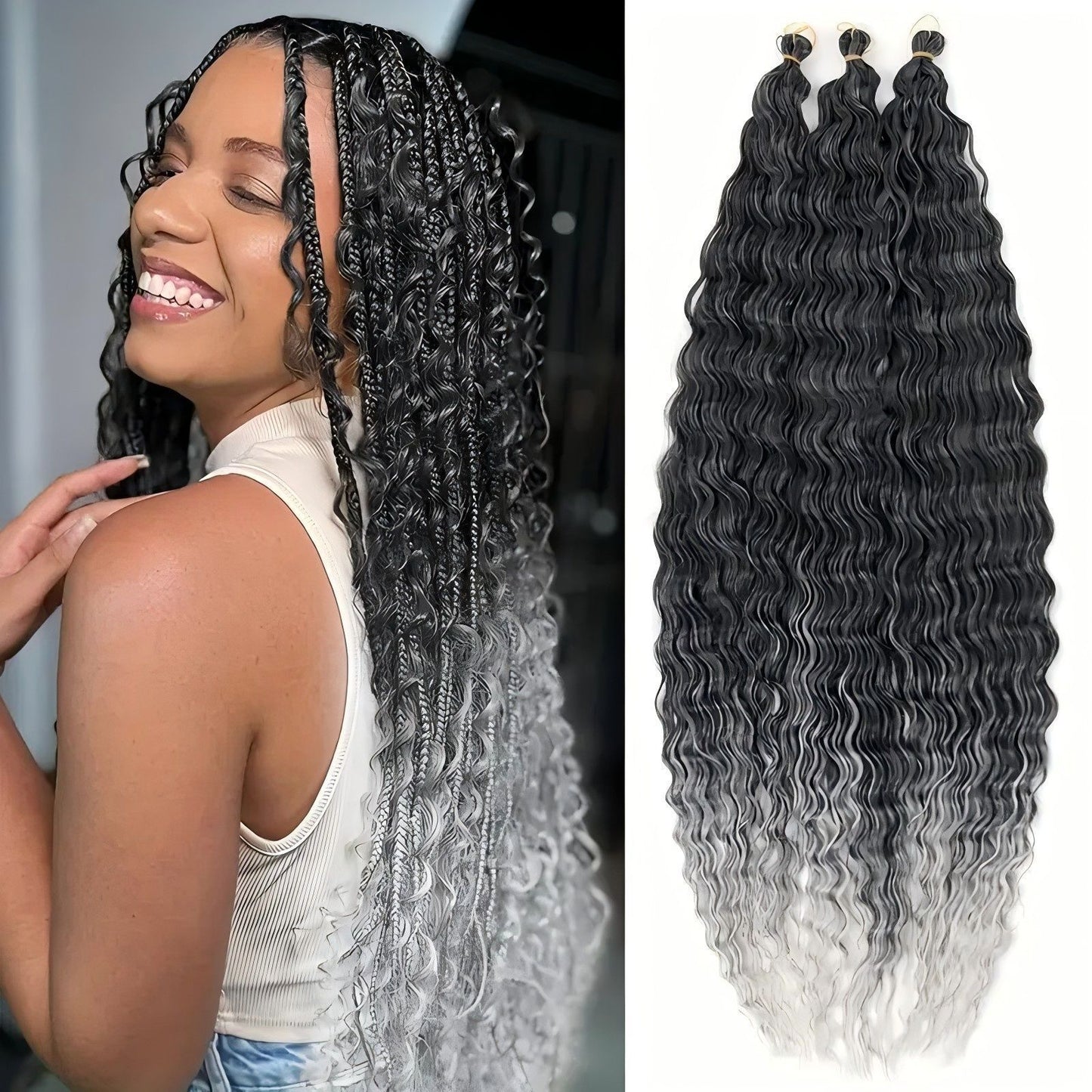 Synthetisch Crochet Braids