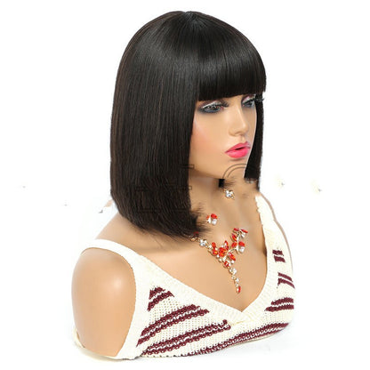 Korte Bob Human Hair Wig
