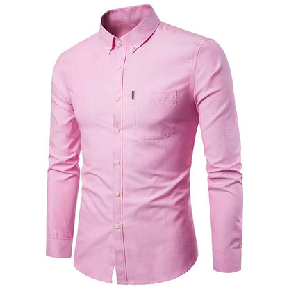 Mens Oxford Long Sleeve Shirt