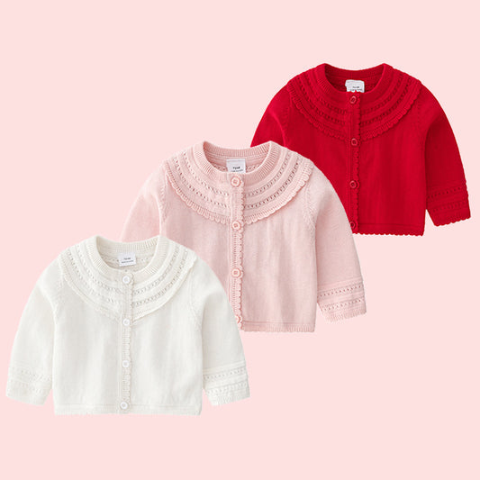 Baby Girls Knitted Cardigan