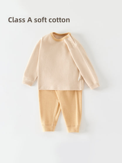 Tweedelige katoenen pyjamaset voor baby's