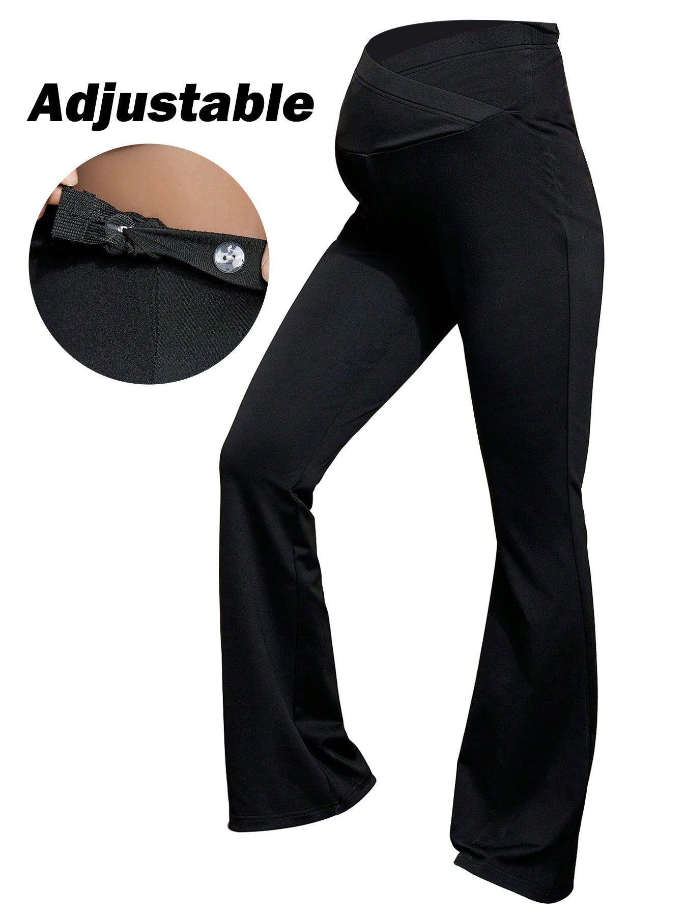 Maternity Flared Yoga Pants