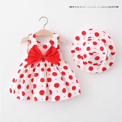Girls Floral Summer Cotton Dress