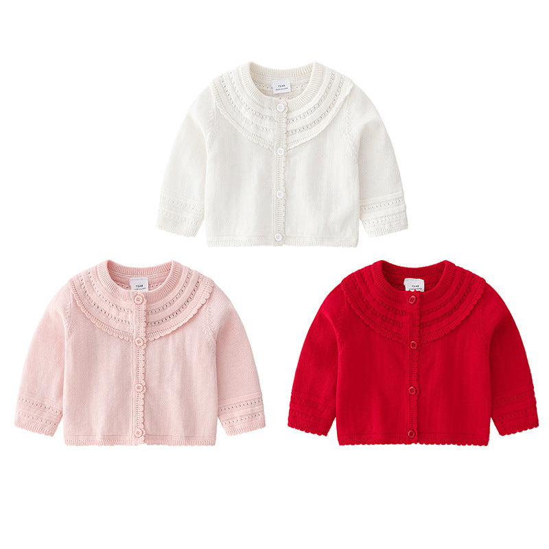 Baby Girls Knitted Cardigan