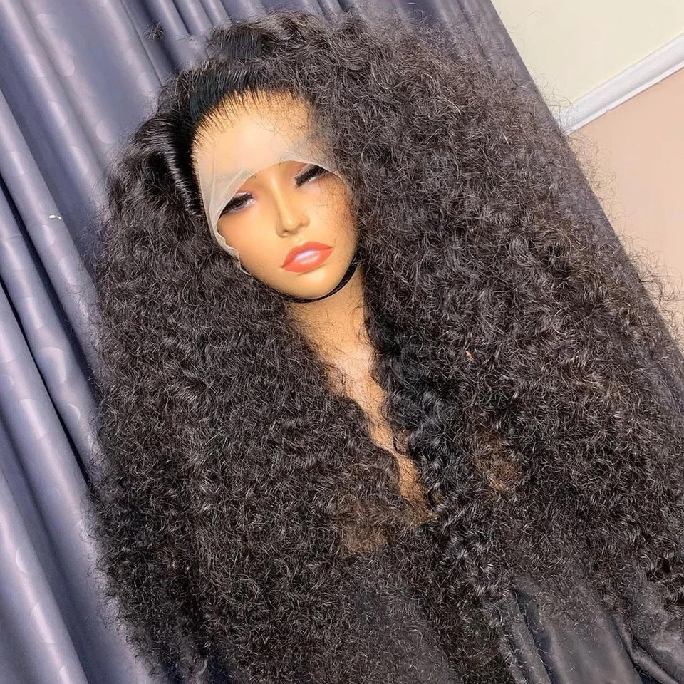 Front Lace Long Curly Synthetic Hair Wig