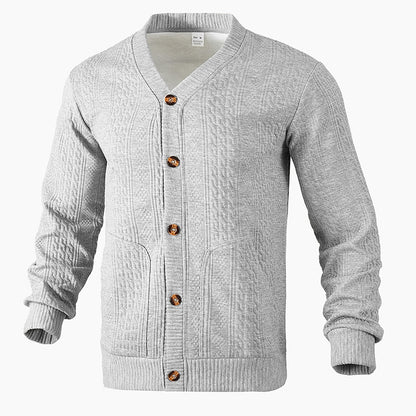 V-Neck Cardigan Jacket