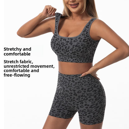 High-Waisted Yoga Set with Tummy Control