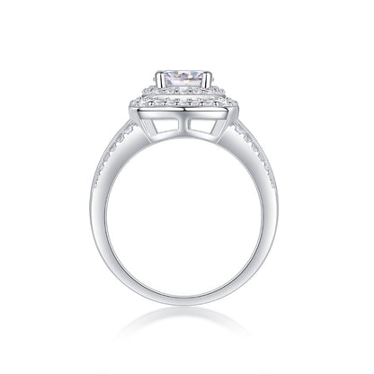 Moissanite Damesring Advanced  Luxury