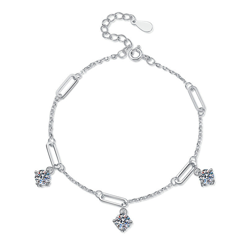 S925  1.5 karaat moissanite armband